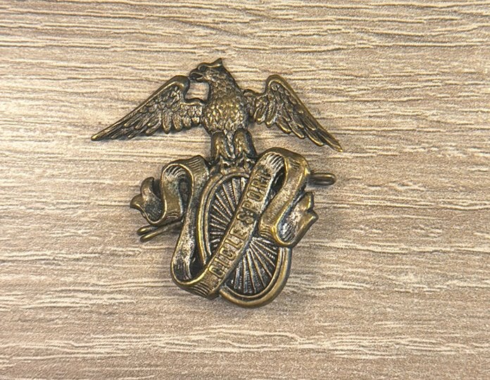 Speld pin cycle sport fietsen 1930-50, Verzenden, Gebruikt, Sport