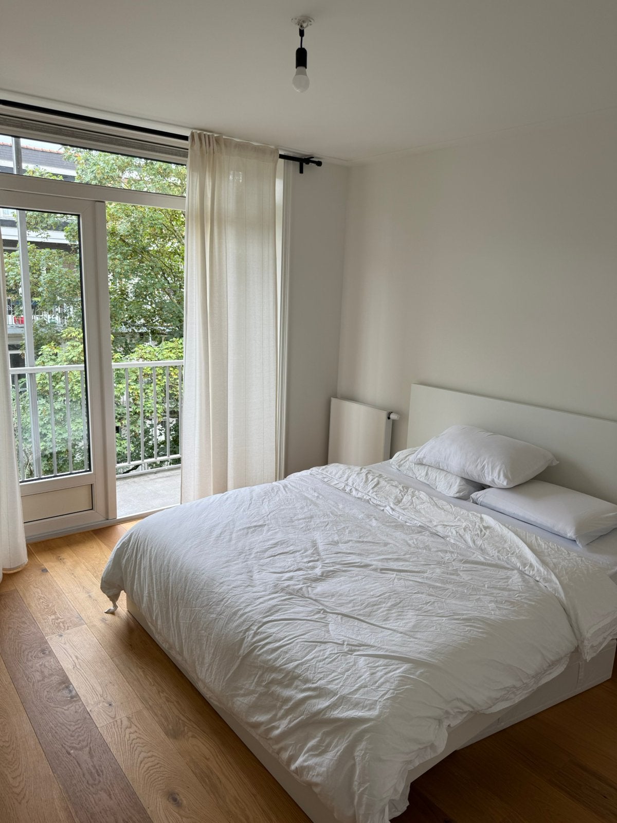Bedden 160x200, Ophalen, Wit, Tweepersoons, 160 cm