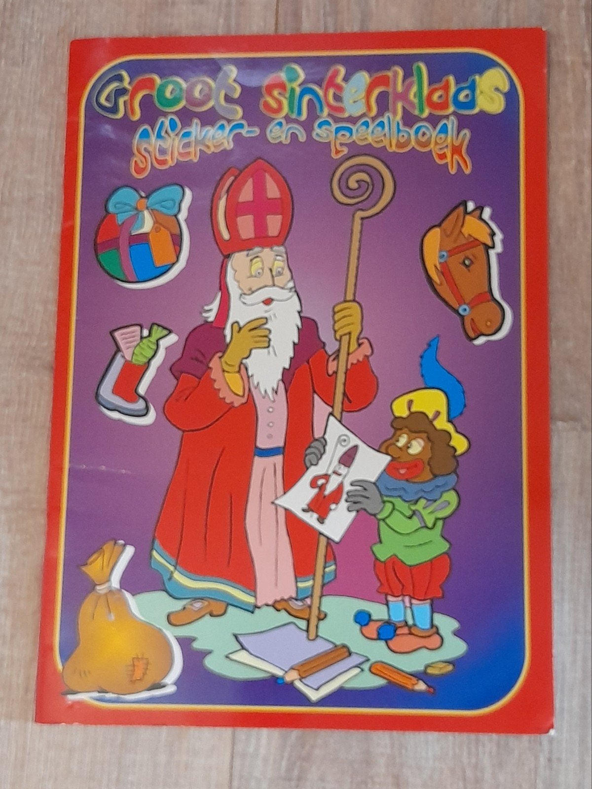 oud sinterklaas boekje zwarte piet, Diversen, Ophalen of Verzenden