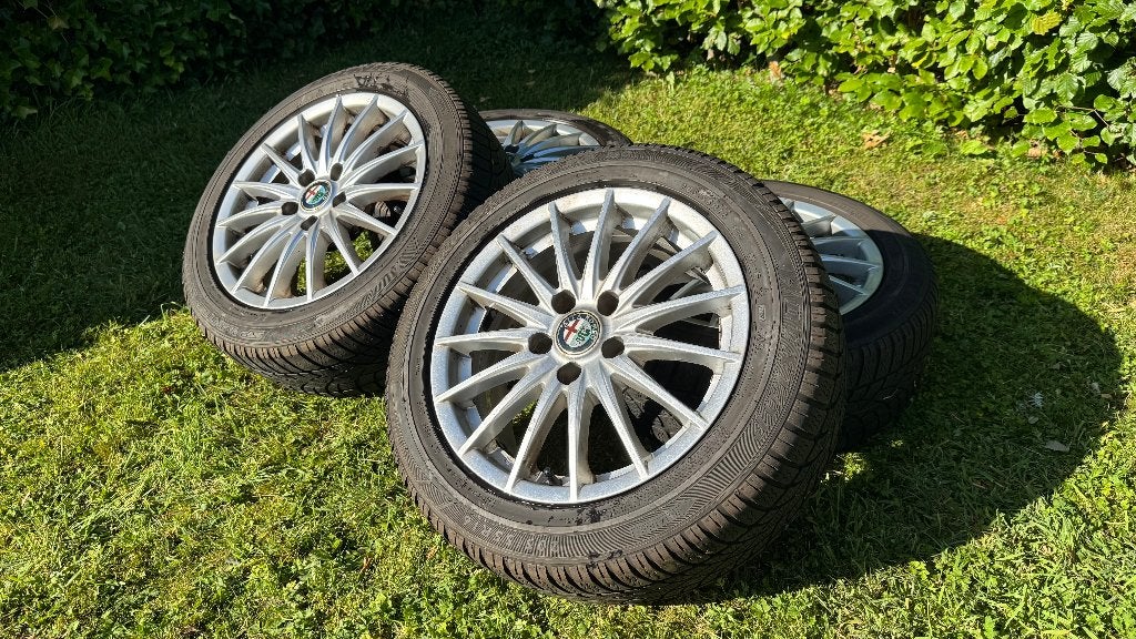 Alfa Romeo velgen (159 + Giulietta), Auto-onderdelen, Banden en Velgen, Ophalen, Gebruikt, Velg(en), 16 inch