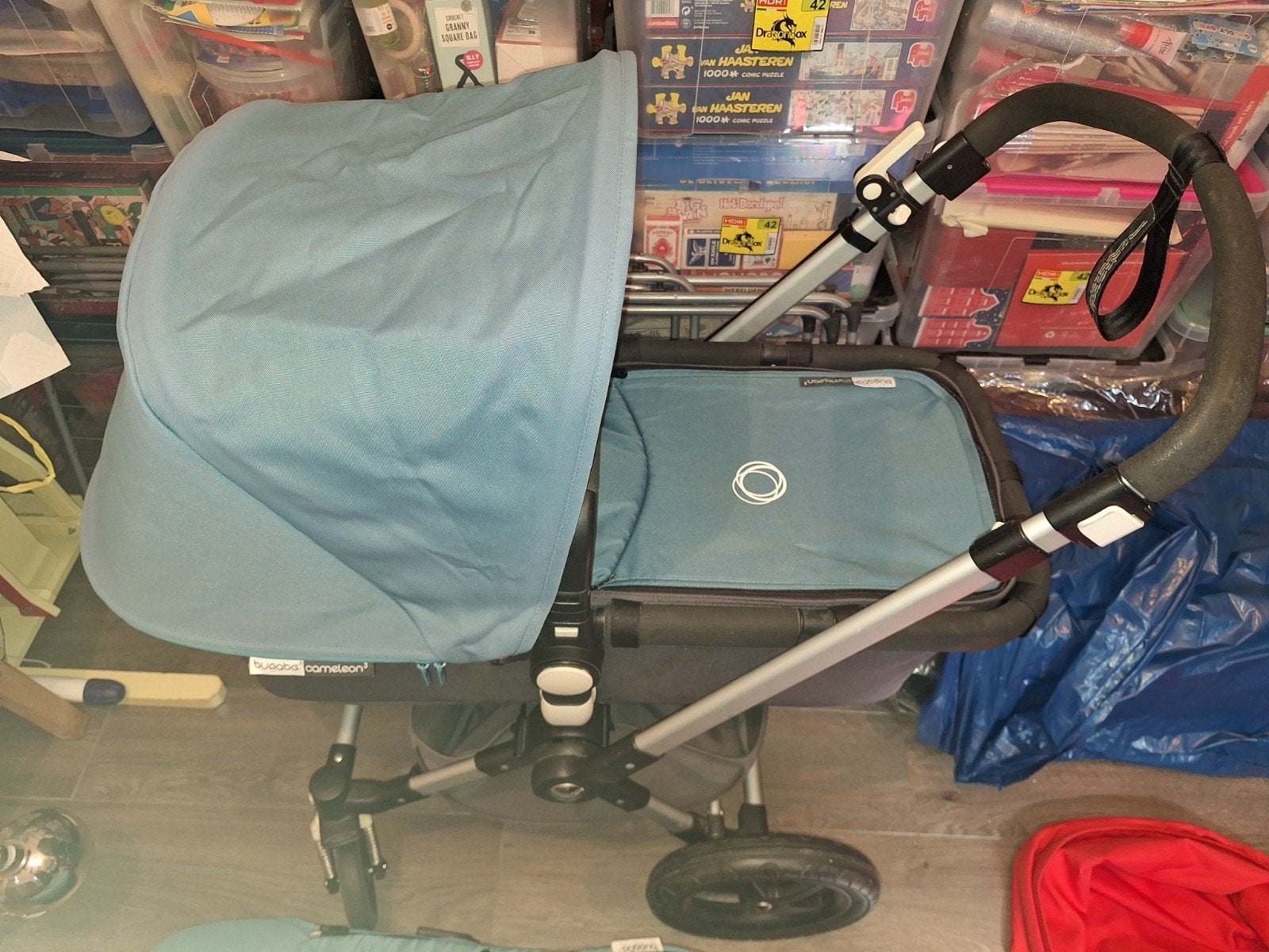 Bugaboo Cameleon3 petrolgreen gebruikte kinderwagen, Ophalen of Verzenden, Bugaboo