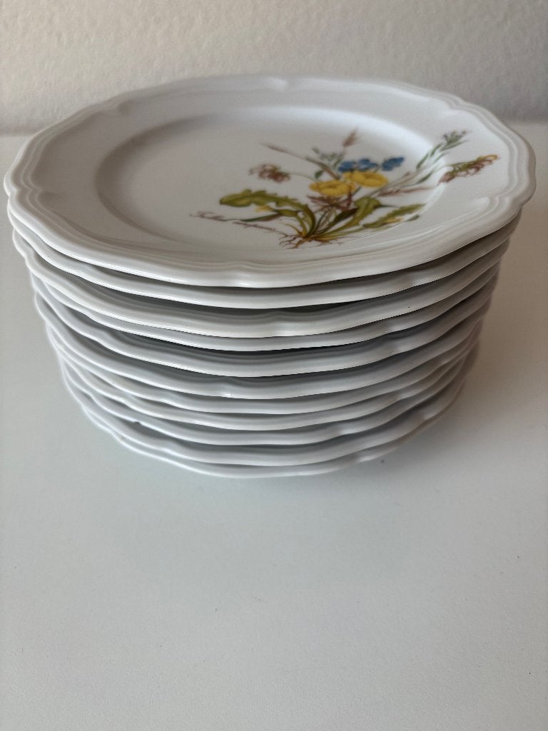 VINTAGE GEBAKSBORDJES 3 SOORTEN, Ophalen of Verzenden, Zo goed als nieuw, Bord(en), Overige stijlen