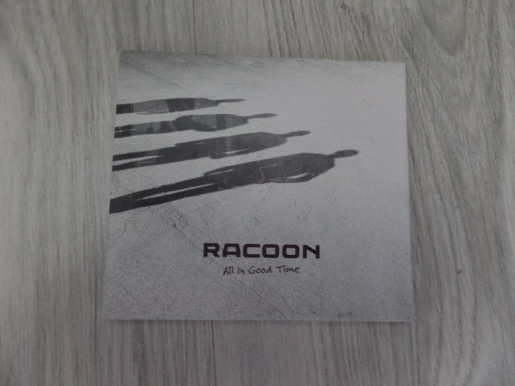Racoon All in good time cd in digipack, Gebruikt, Pop, Ophalen of Verzenden, Inclusief doosje