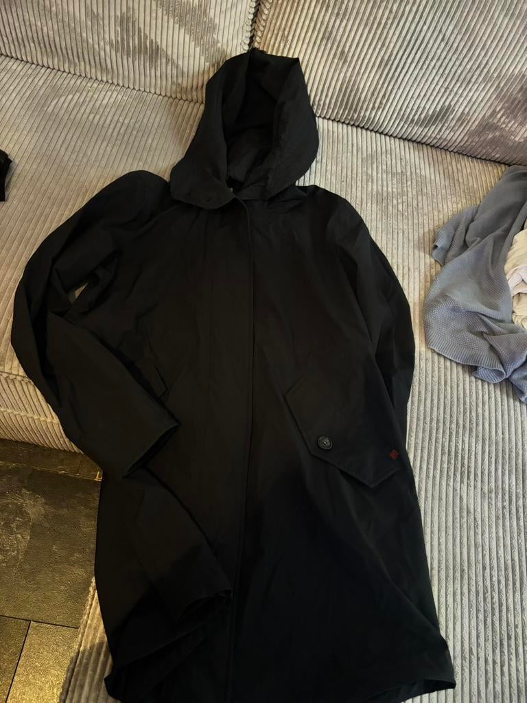 Woolrich winter/ zomer jas XL zwart, Kleding | Dames, Ophalen of Verzenden, Zo goed als nieuw, Maat 46/48 (XL) of groter, Zwart