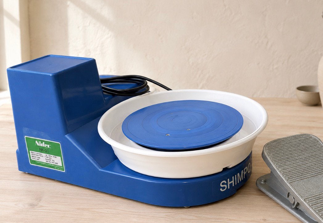 Shimpo RK-5T draaischijf als nieuw, Ophalen of Verzenden, Zo goed als nieuw