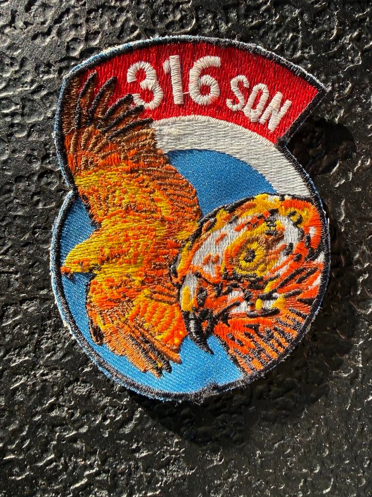 316 Sqn Militaire Patch, Verzenden, Zo goed als nieuw