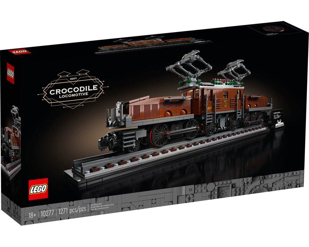 Lego Set - 10277 - Icons - Crocodile Locomotive - MISB, Nieuw, Ophalen of Verzenden, Icons, Complete set