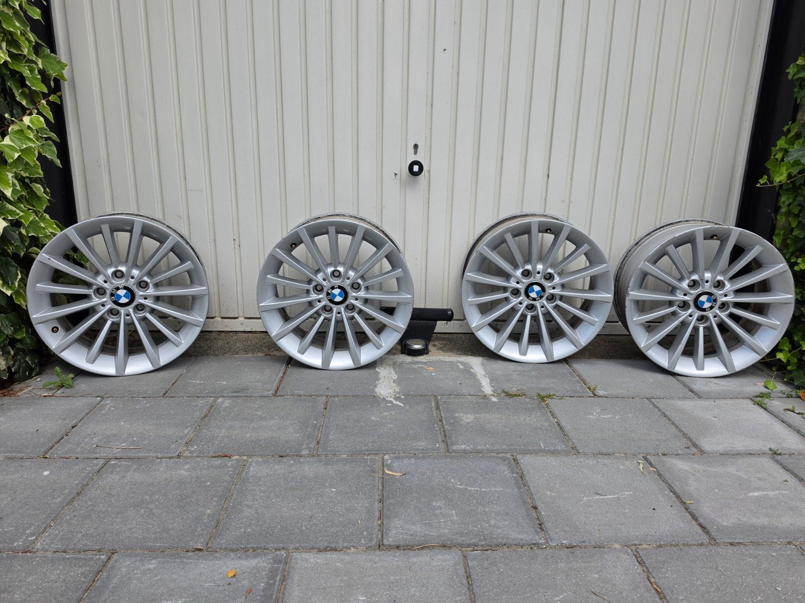 Set BMW velgen 17 inch style 284 voor 3 serie e90, Auto-onderdelen, Ophalen, Gebruikt, Velg(en), 17 inch