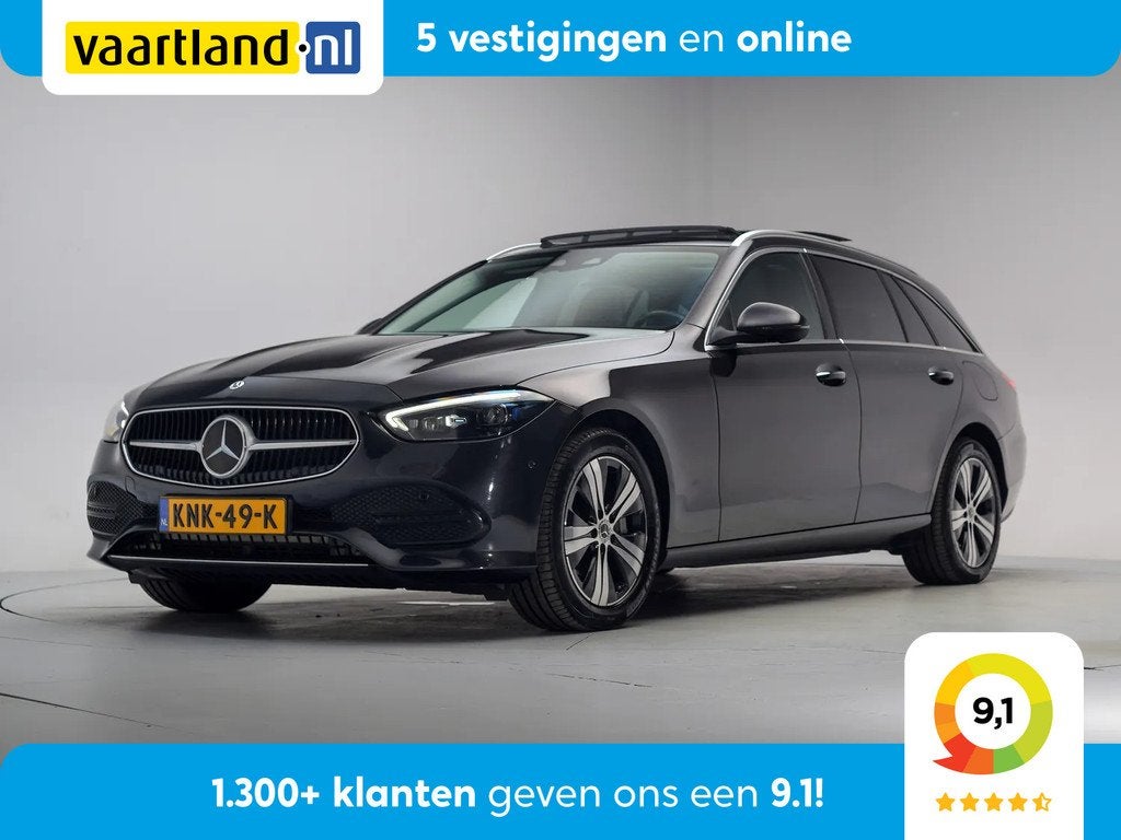 Mercedes-Benz C-Klasse Estate 300 e Luxury [ Panorama HUD St, Auto's, Mercedes-Benz, Bedrijf, Te koop, C-Klasse, ABS, Achteruitrijcamera