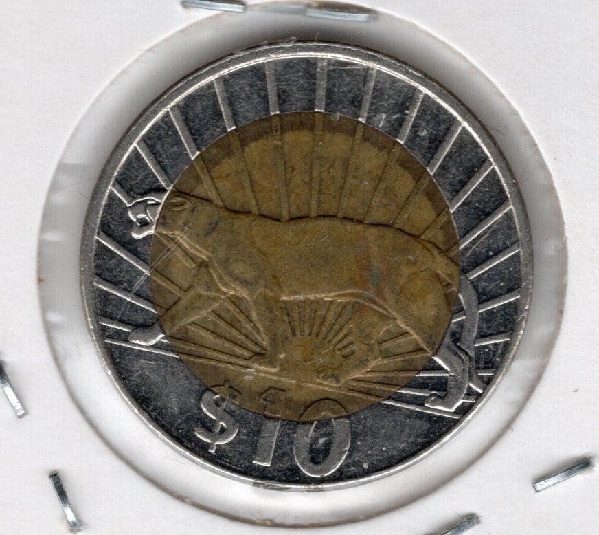Uruguay 10 Pesos 2015, Verzenden, Noord-Amerika