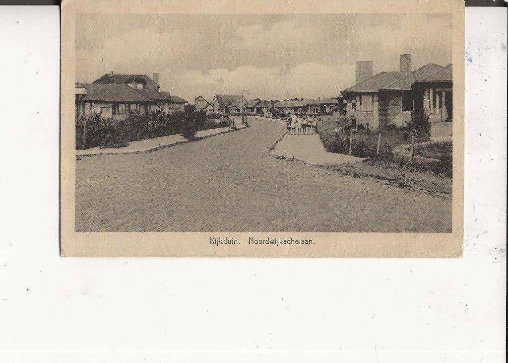 Kijkduin Noordwijkschelaan H Egg, Ophalen of Verzenden, 1920 tot 1940, Ongelopen, Zuid-Holland