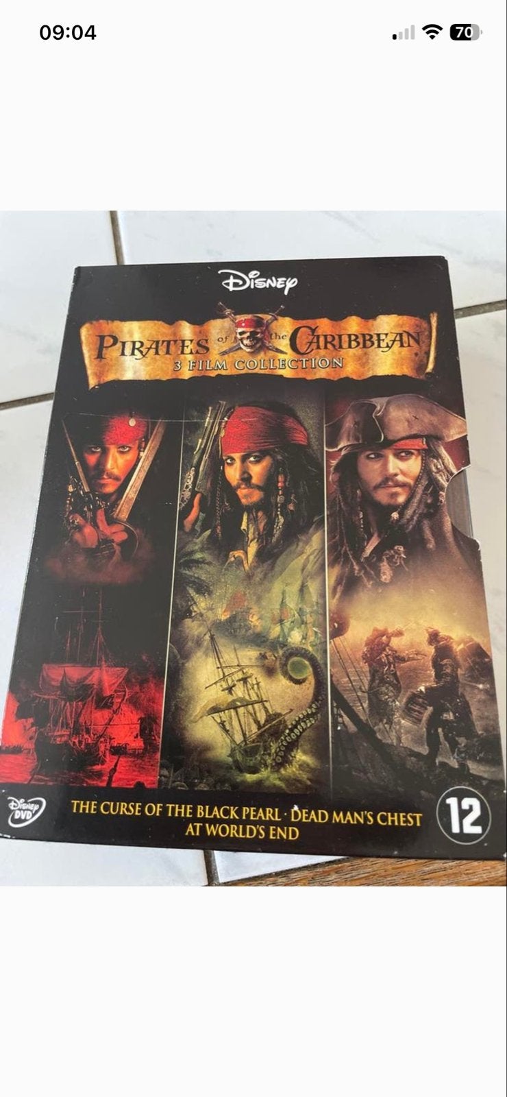 Pirates of the Caribbean 3 Film Collection DVD Boxset, Vanaf 12 jaar, Ophalen of Verzenden, Zo goed als nieuw, Boxset