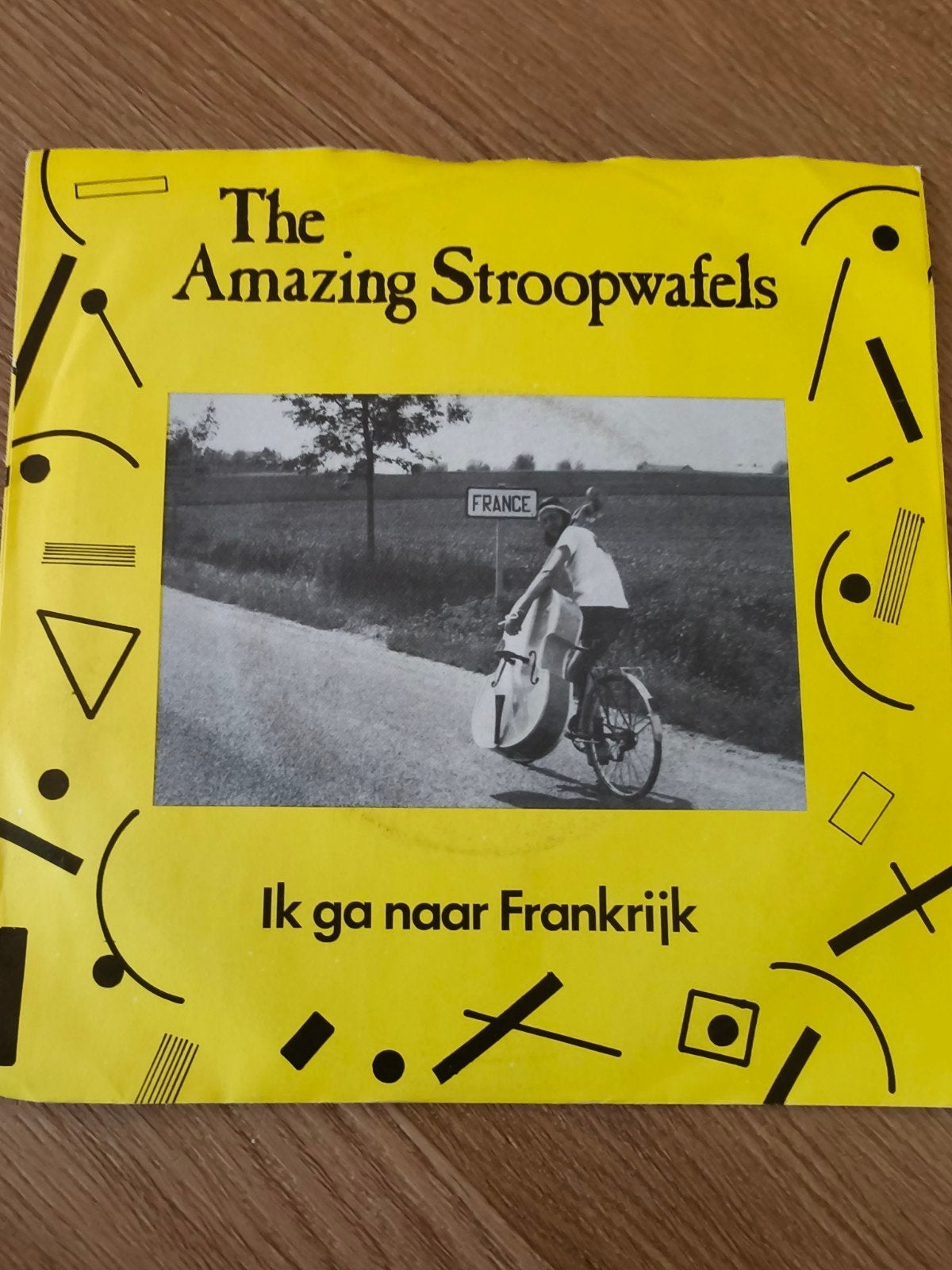 The Amazing Stroopwafels -Ik ga naar Frankrijk / Willem Word, Gebruikt, 7 inch, Ophalen of Verzenden, EP