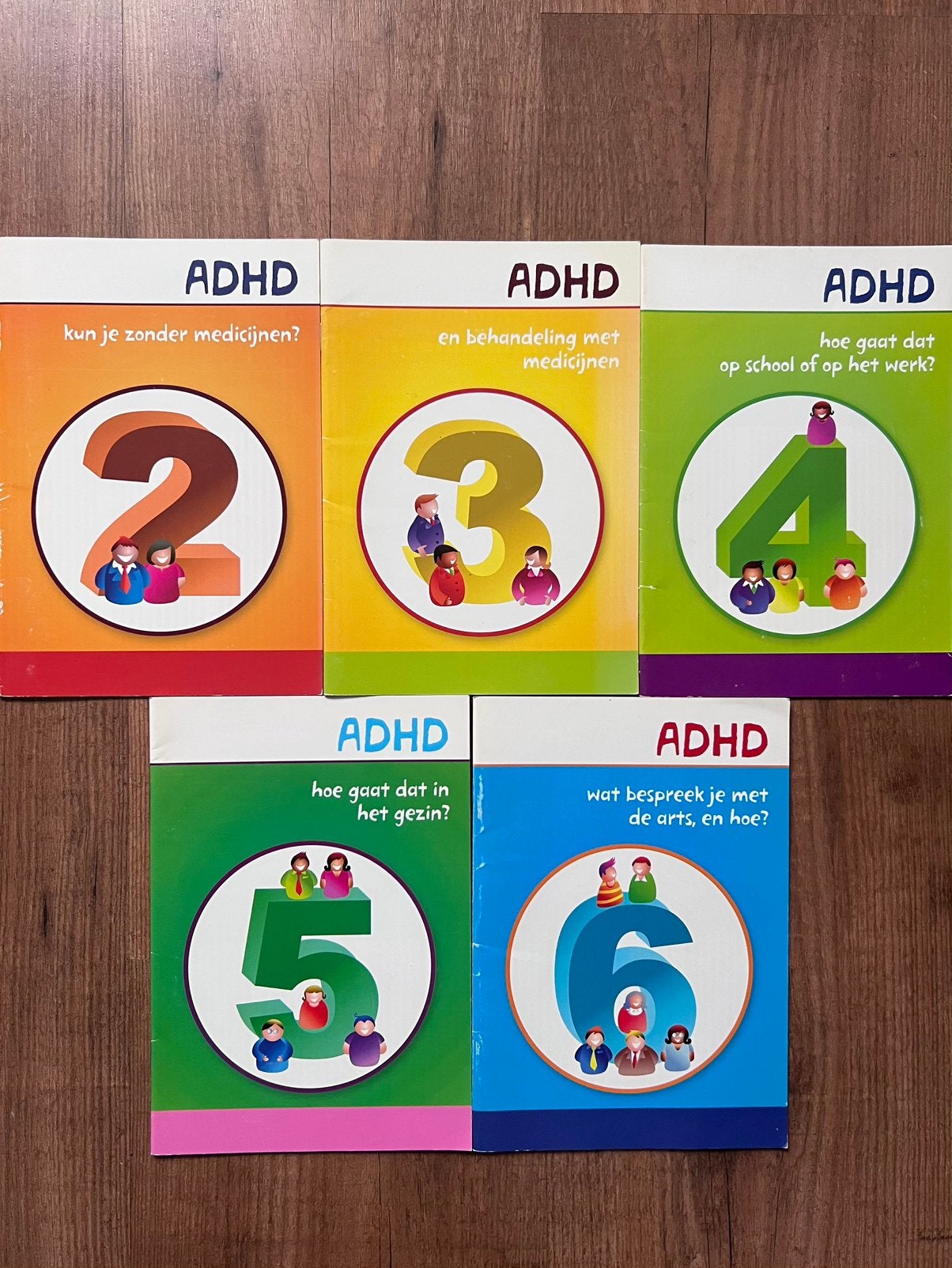 ADHD reeks (deel 2 t/m 6) - Inzicht en Behandeling, Ophalen of Verzenden, Zo goed als nieuw