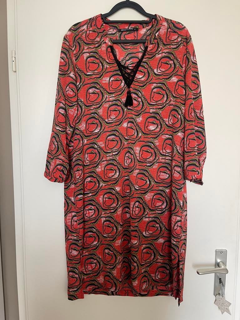 Expresso prachtig lang tuniek maat 42, Kleding | Dames, Ophalen of Verzenden, Zo goed als nieuw, Maat 42/44 (L), Rood