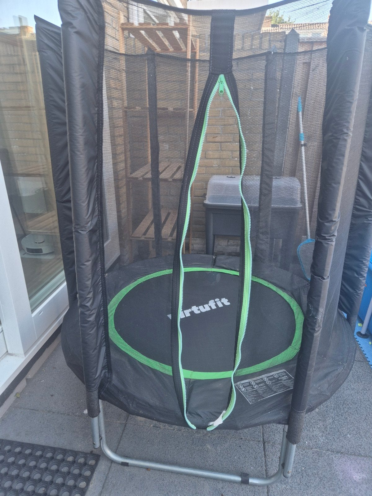Virtufit trampoline 140cm, Kinderen en Baby's, Speelgoed | Buiten | Trampolines, Ophalen, Zo goed als nieuw