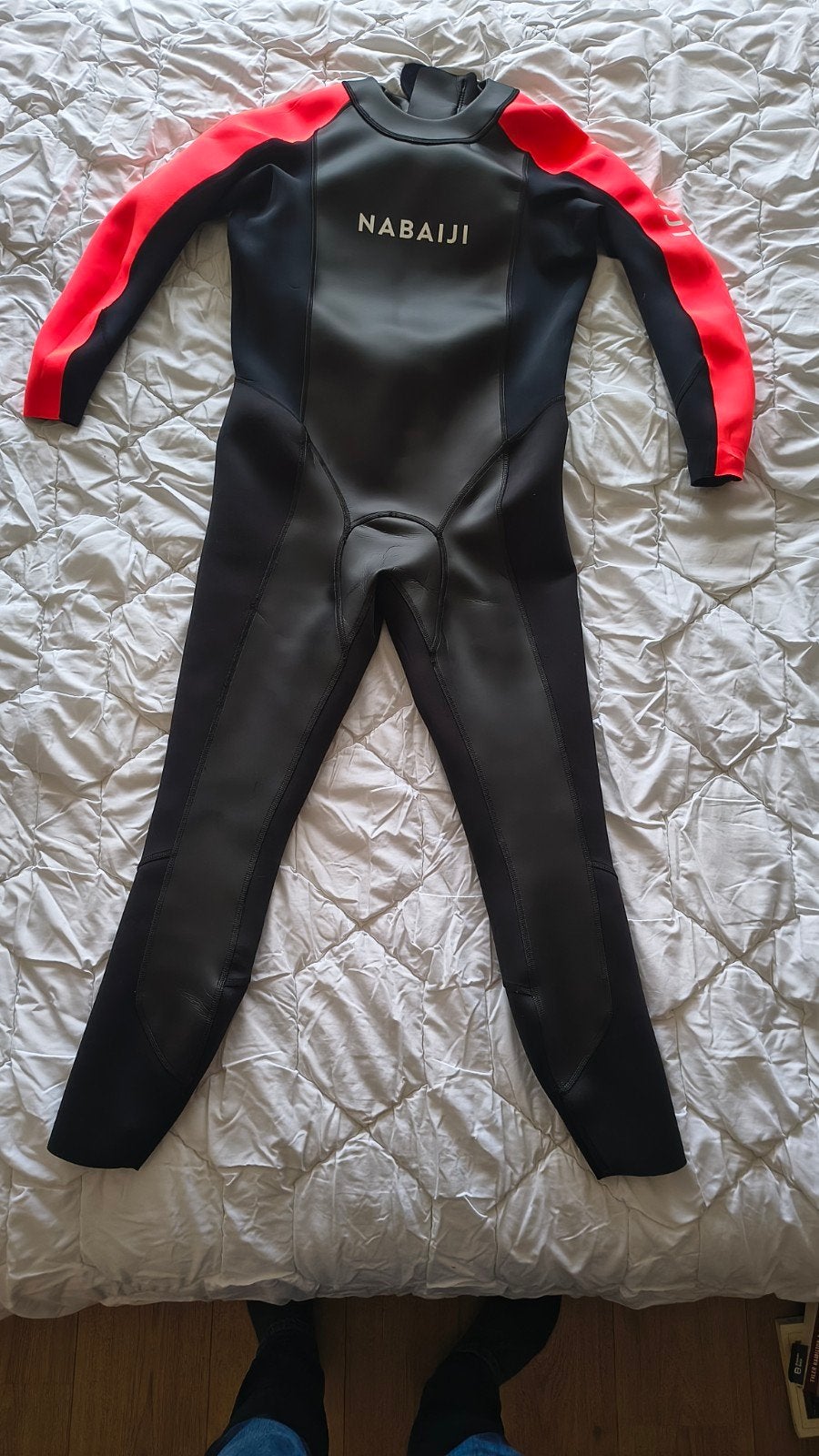 Nabaji wetsuit triathlon openwater zwemmen, Ophalen, Zo goed als nieuw, Heer, Wetsuit