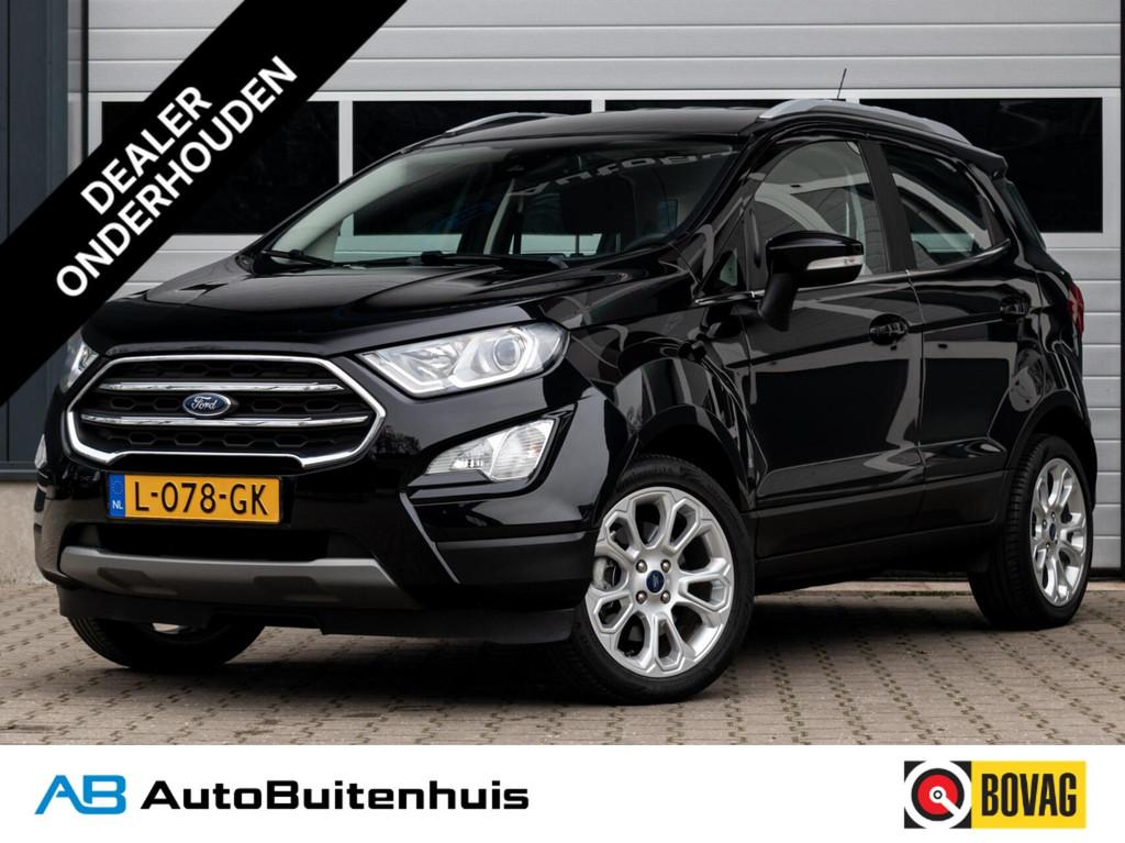 Ford EcoSport 1.0 EcoBoost Titanium|1e Eigenaar|CLIMATE|CAME, Voorwielaandrijving, 125 pk, Gebruikt, Met garantie (alle)