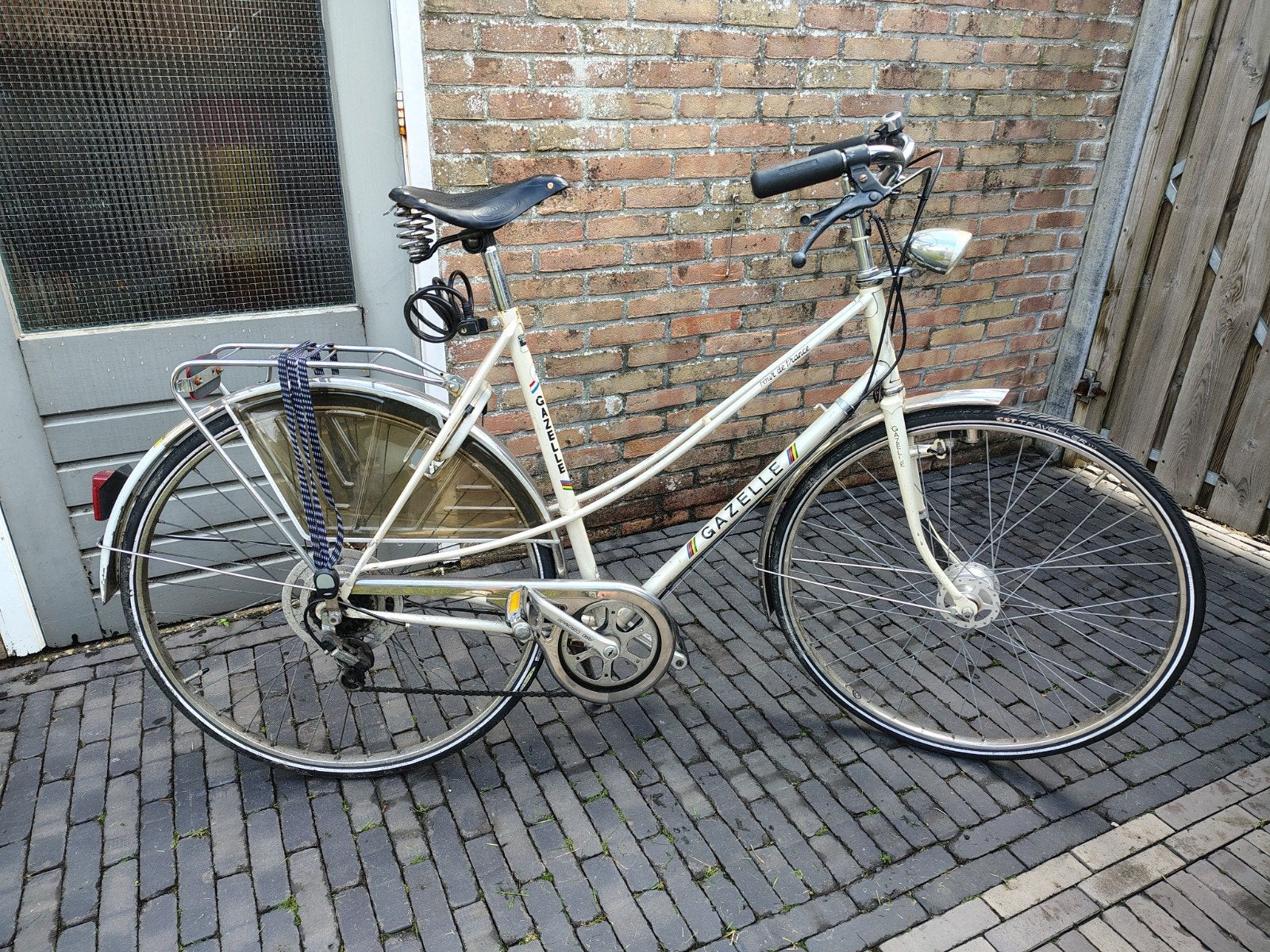 Vintage Gazelle Tour de France fiets, 57cm, Fietsen en Brommers, Ophalen, Jaren '60 of nieuwer, 55 tot 59 cm, Gazelle