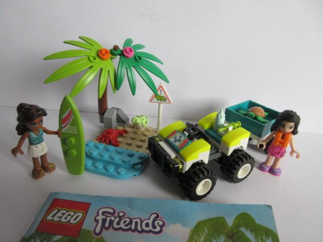 41697, Friends, Schildpaddenreddingsvoertuig., Ophalen of Verzenden, Zo goed als nieuw, Complete set, Lego