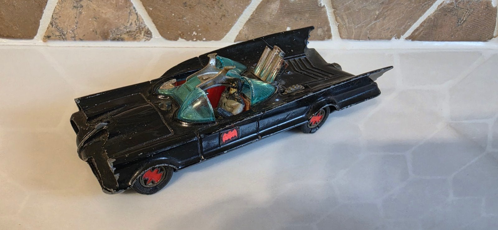 Originele Corgi Toys Batmobile 267 – jaren 60 – werkende fun, Ophalen of Verzenden, Gebruikt