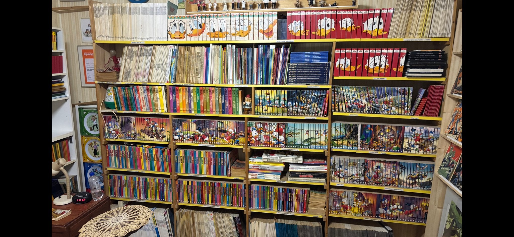Grote collectie Donald Duck stripboeken, Meerdere stripboeken, Ophalen, Gelezen