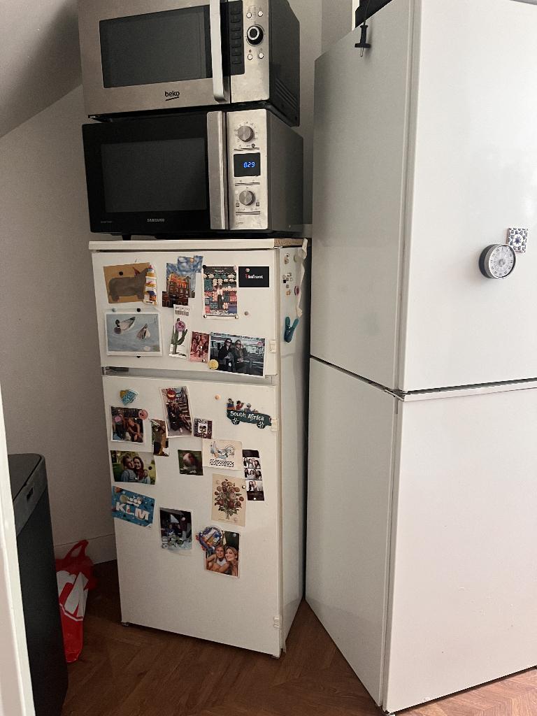 AEG Refrigerator + Freezer, Witgoed en Apparatuur, Koelkasten en IJskasten, Gebruikt, Met vriesvak, 200 liter of meer, 160 cm of meer