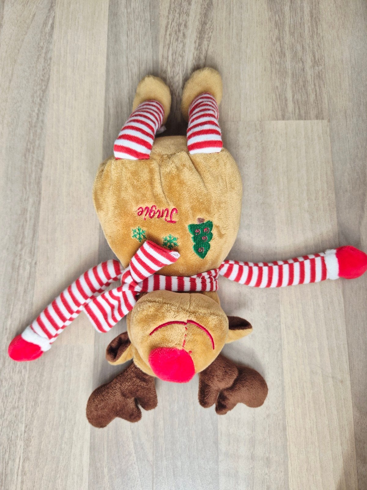 kerstknuffel rendier, Ophalen of Verzenden, Zo goed als nieuw