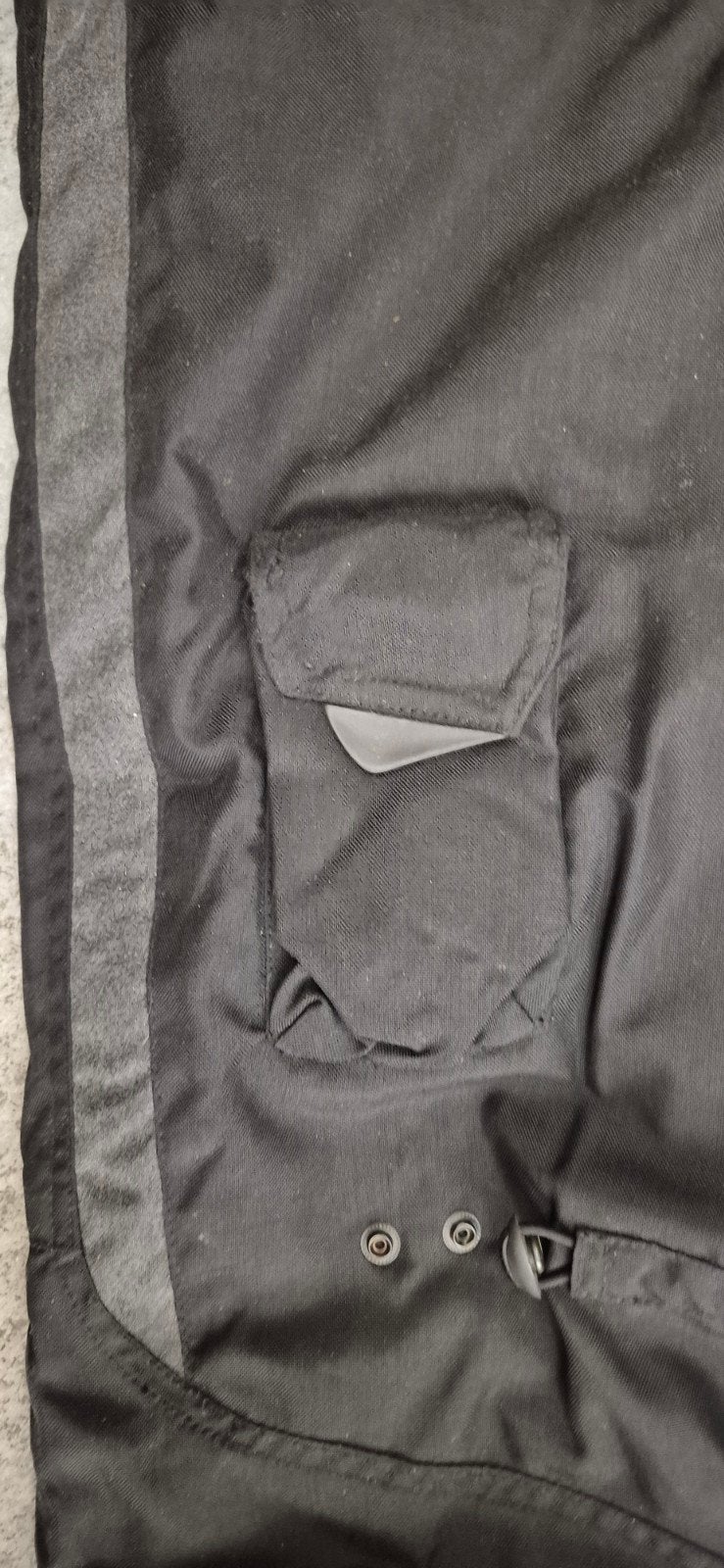 Zwarte Evolution motorbroek maat L met 2 winterbinnenbroeken, Motoren, Evolution, Ophalen of Verzenden, Broek | textiel, Dames