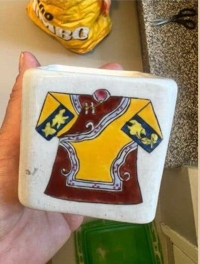 Driehoekig potje, Ophalen