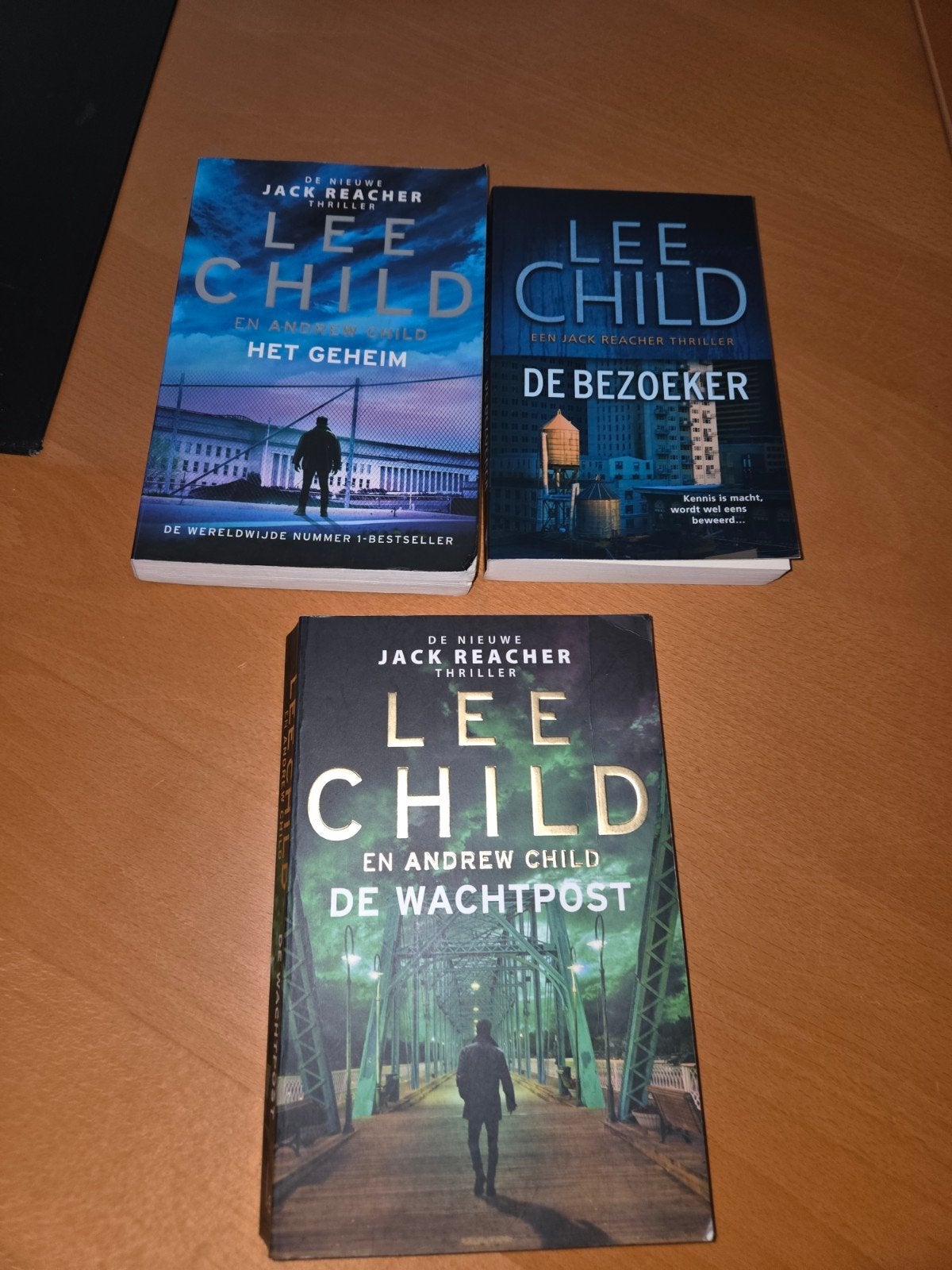 Lee Child Jack Reacher: Het Geheim, De Bezoeker, De, Boeken, Ophalen of Verzenden, Zo goed als nieuw, Lee Child en Andrew Child