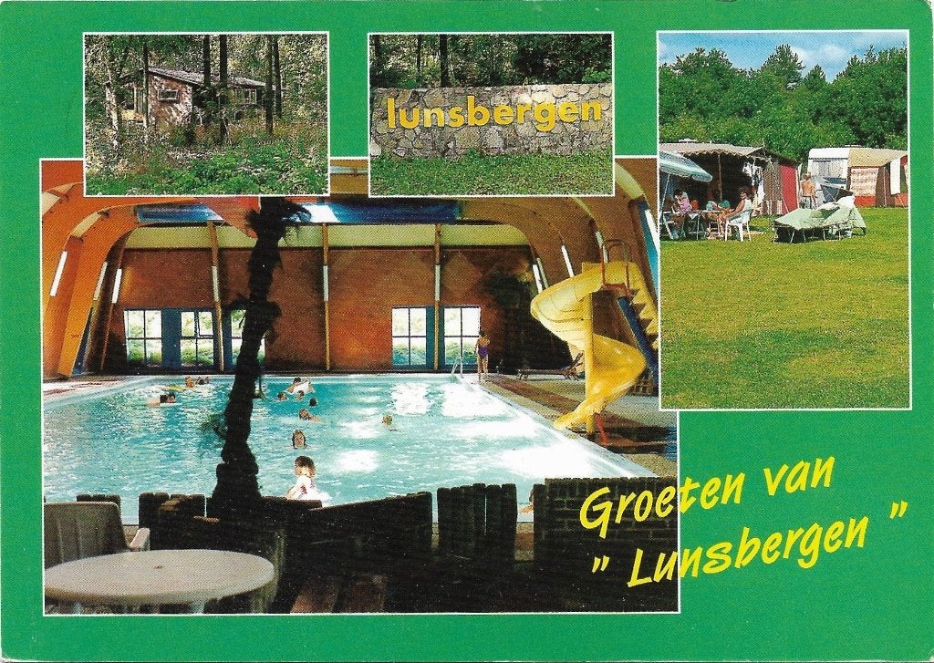 Ansichtkaart  	Borger	Lunsbergen	4-luik, Verzenden, 1980 tot heden, Gelopen, Drenthe