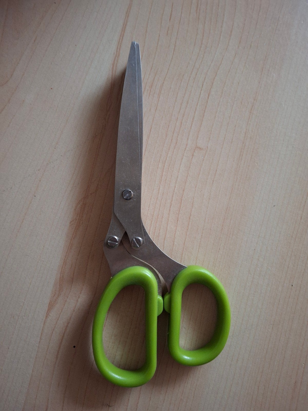 Kruidenschaar met 5 bladen - Groen, Ophalen of Verzenden, Zo goed als nieuw, Metaal, Overige merken