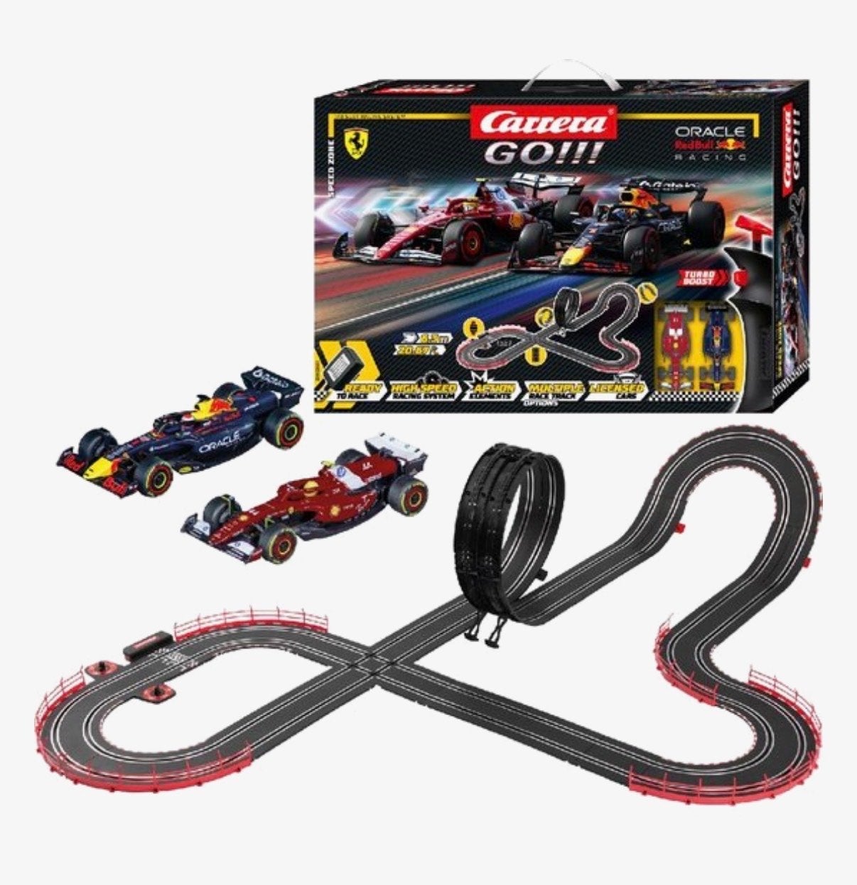 Carrera Go!!! Racebaan Max Performance Set, Racebaan, Carrera, Ophalen of Verzenden, Zo goed als nieuw