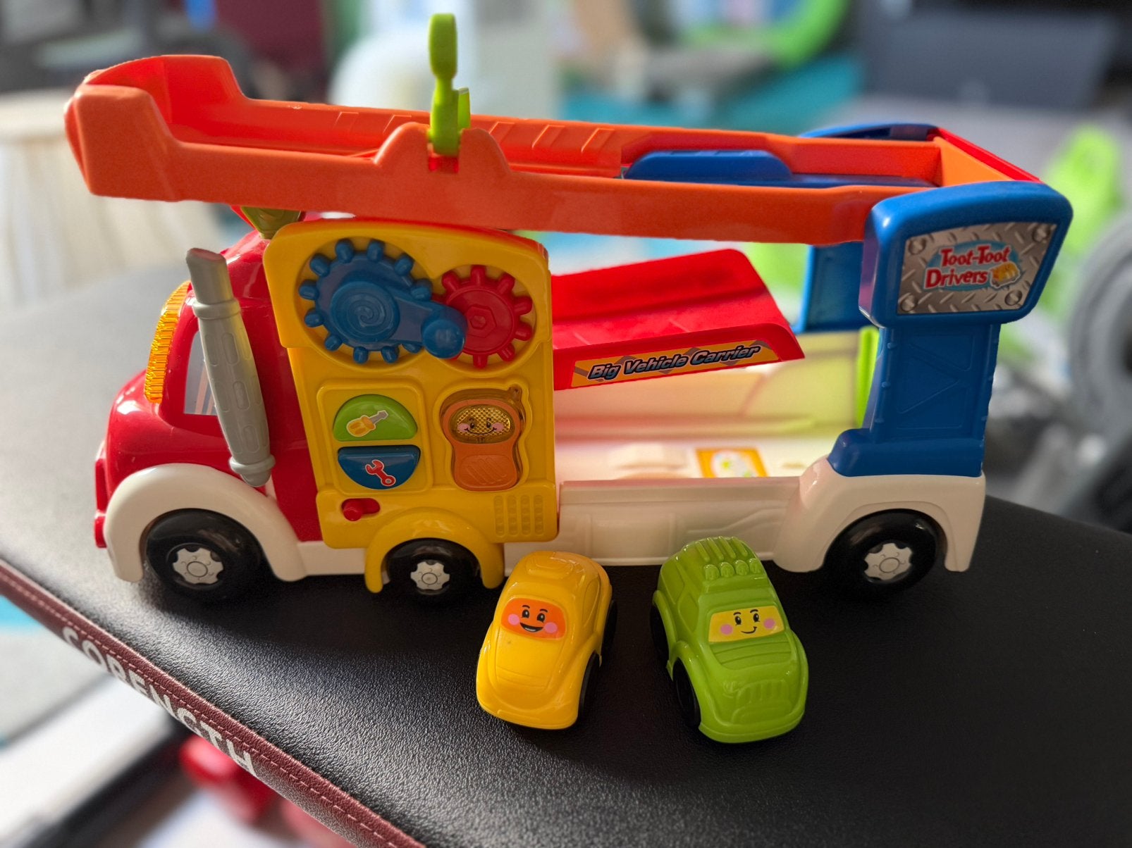 VTech Toot-Toot Drivers Big Vehicle Carrier, Ophalen of Verzenden, Zo goed als nieuw