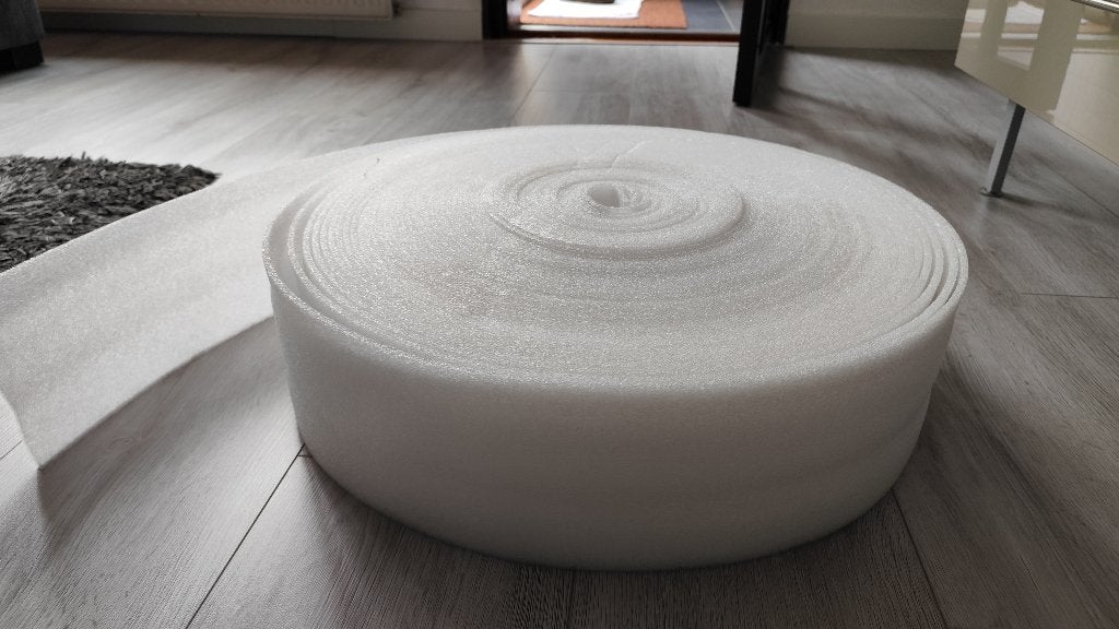 PE Foam, 50m1, dik 4mm, Overige materialen, 4 tot 8 cm, Nieuw, 5 tot 10 m²