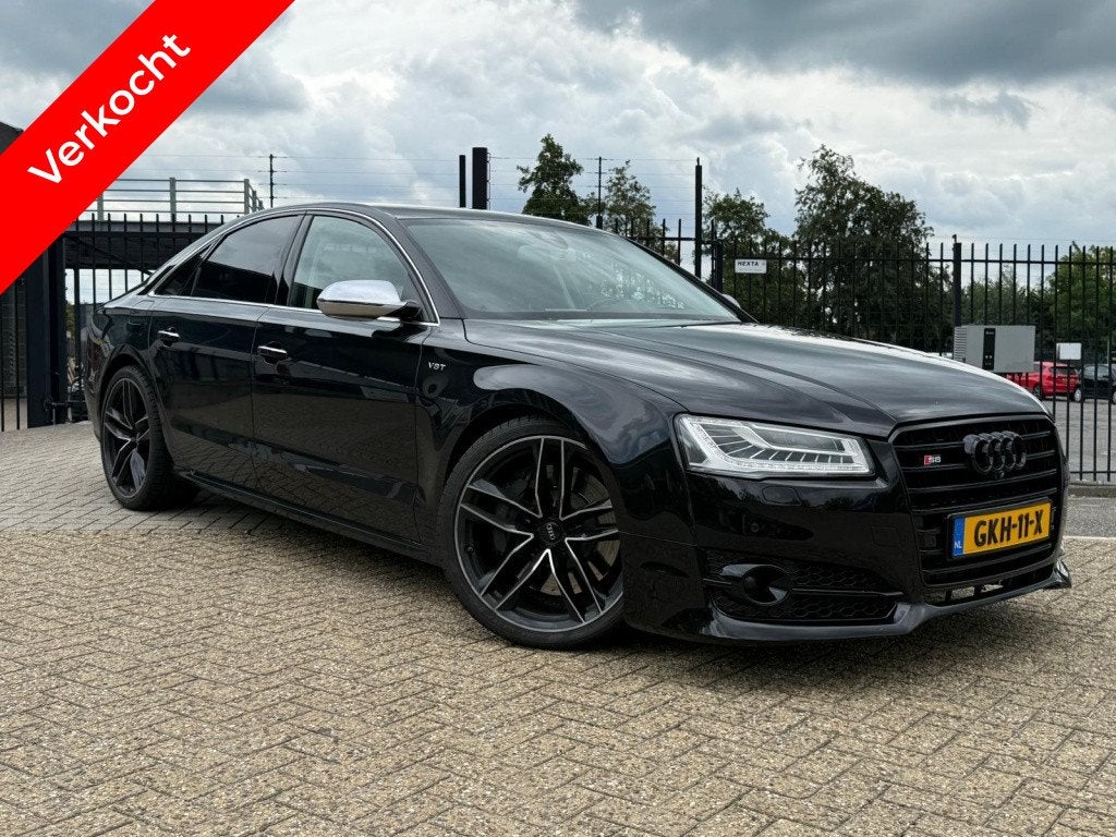 Audi S8 4.0 TFSI Quattro |Facelift|Dealeronderhouden|, Auto's, Automaat, Dealer onderhouden, Verwarmde buitenspiegels, Gebruikt