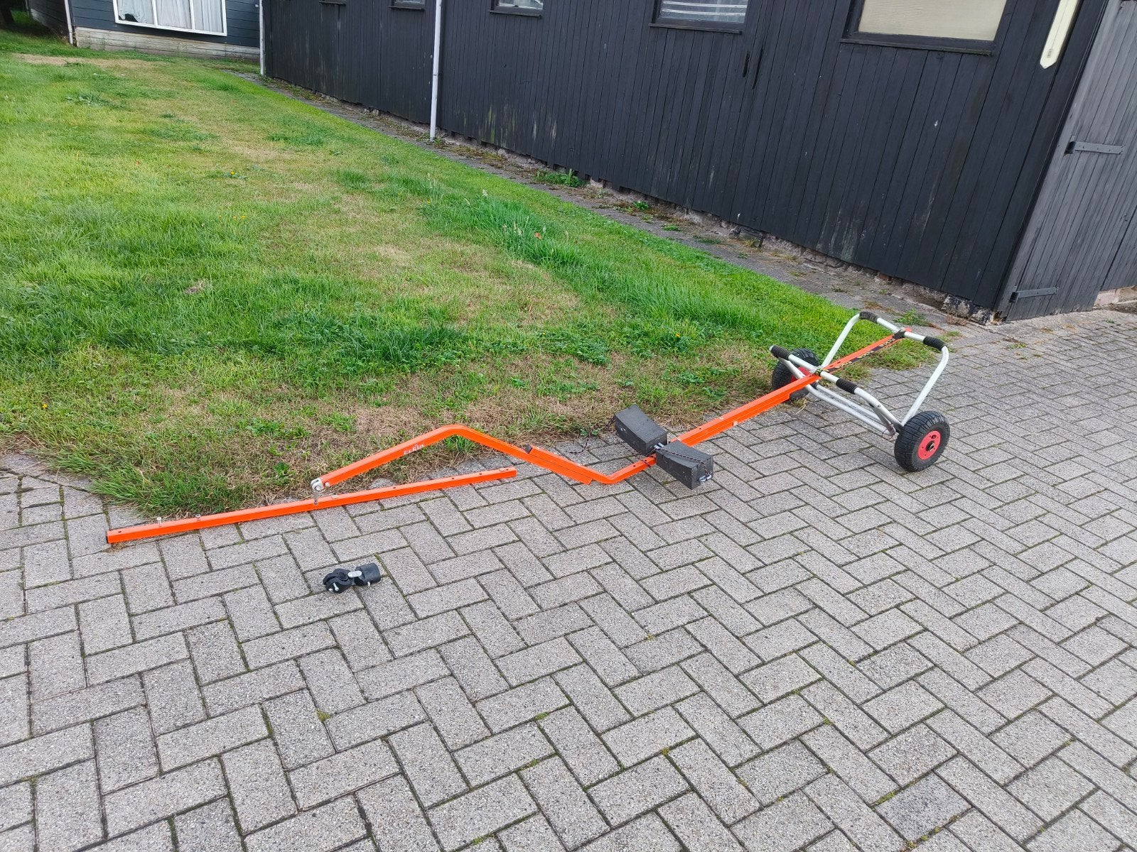 ECKLA FIETSKAR FOLLOWER HEAVY DUTY, Watersport en Boten, Kano's, Ophalen of Verzenden, Zo goed als nieuw, Overige typen