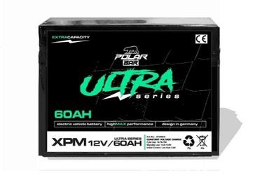 Polar Bär AGM Accu Ultra Serie XPM 12V 60Ah Maximale Kracht, Nieuw