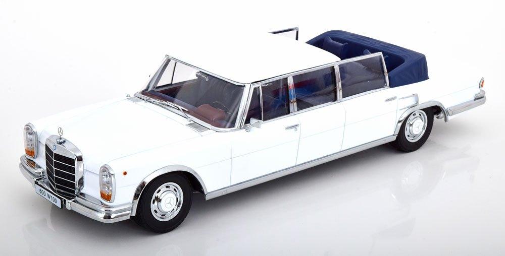 Mercedes-Benz 600 (W100) Landaulet 1964 Wit 1-18 KK-Scale, Overige merken, Auto, Nieuw, Ophalen of Verzenden