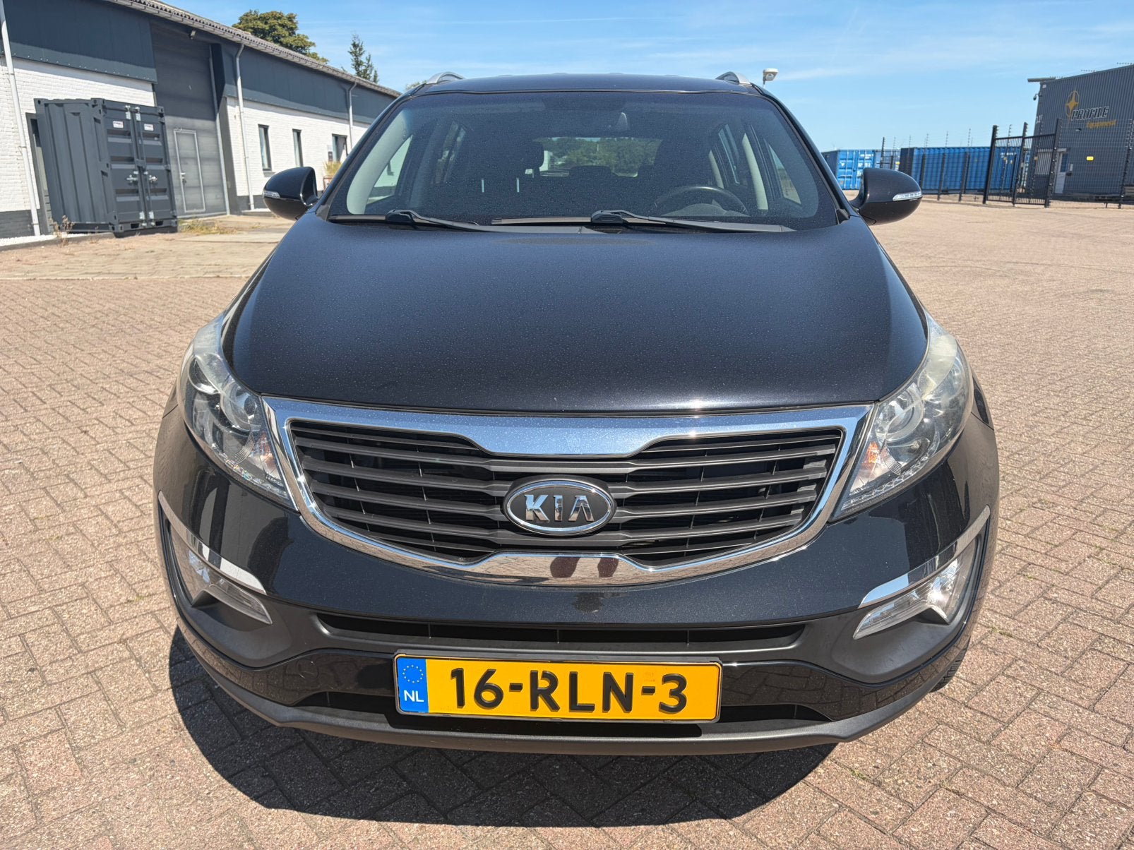 Kia Sportage 2.0 Cvvt 2WD 2011 Zwart, Auto's, Kia, 1998 cc, Stof, Zwart, 4 cilinders