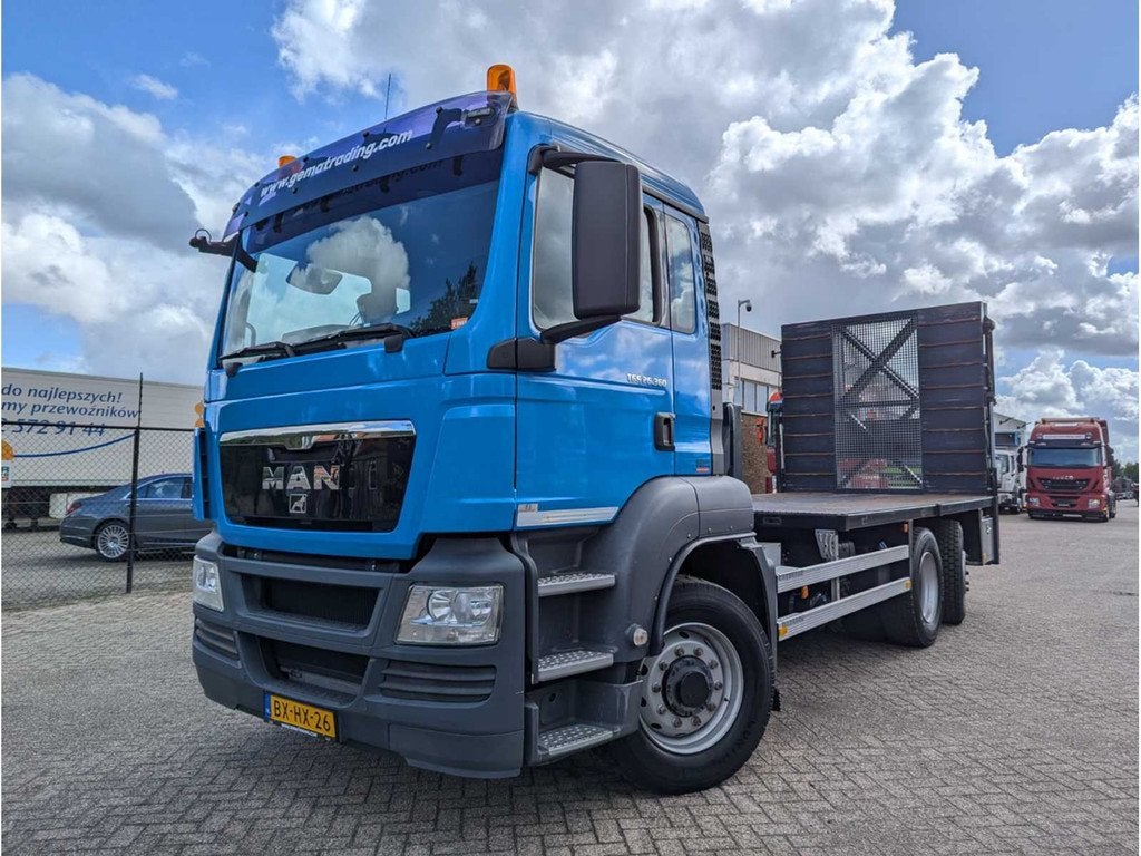 2010 MAN TGS 26.360 6X4H-2 BL Oprijwagen, Auto's, Vrachtwagens, Euro 5, Bedrijf, Te koop, MAN