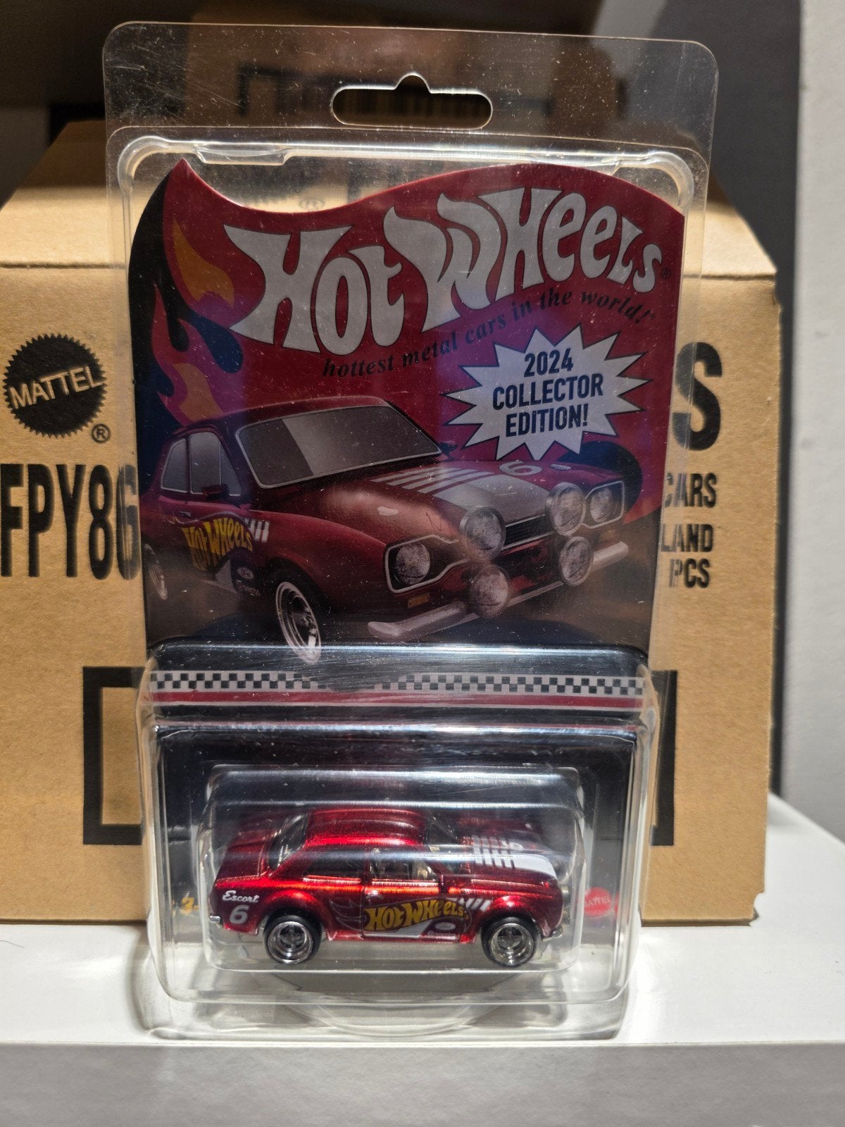 Hot Wheels 2024 Collector Edition Escort, Ophalen of Verzenden, Matel, Onbekend, Onbekend
