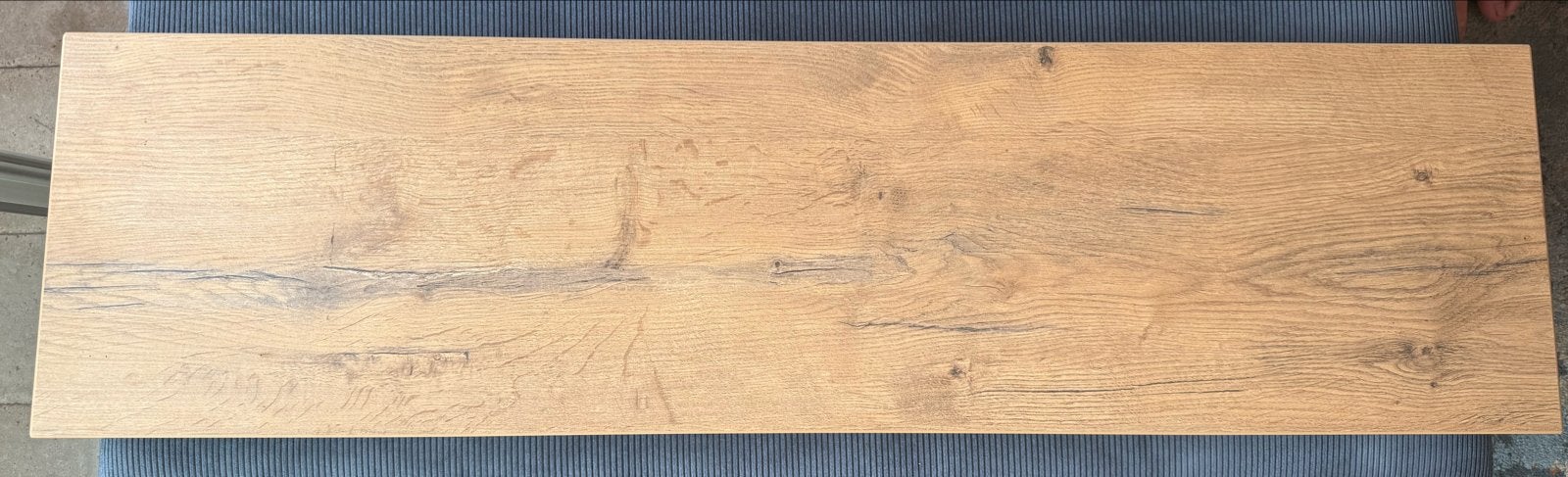 Wandplank / tafelblad  - Eiken Look, Doe-het-zelf en Verbouw, Hout en Planken, Ophalen, Minder dan 25 mm, Zo goed als nieuw, Plank