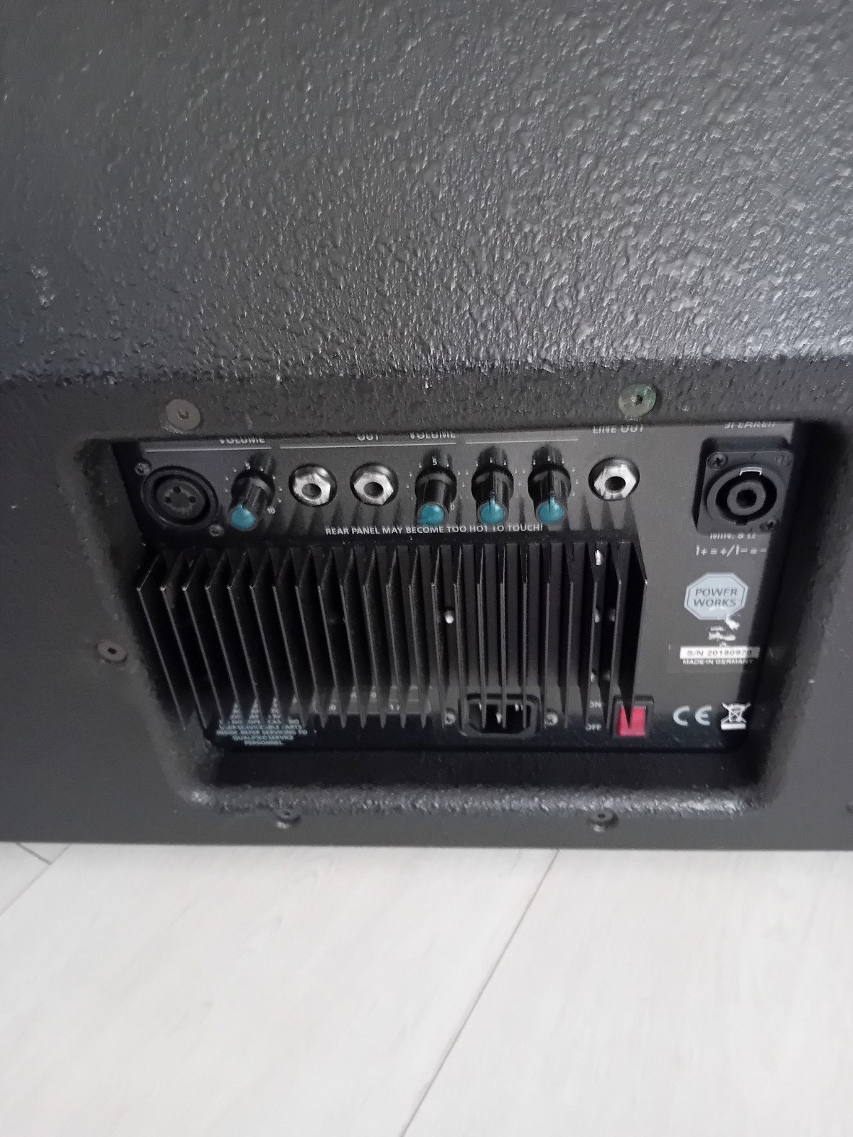 Power Works Actieve Speaker - Zo goed als nieuw, Ophalen, Zo goed als nieuw, Overige typen, Overige merken