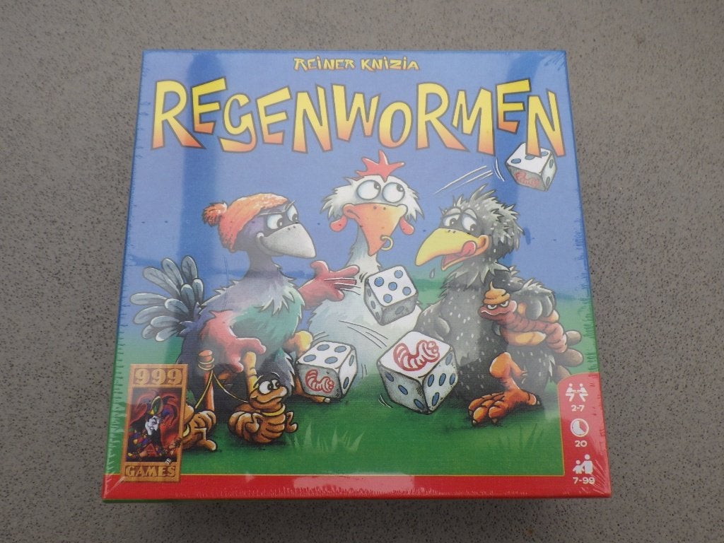 Regenwormen 999 GAMES NIEUW, Ophalen, Nieuw
