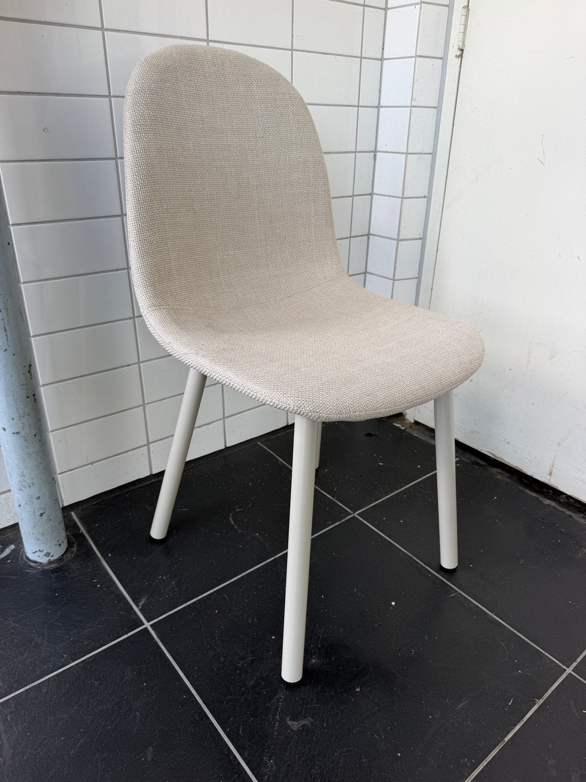 4 beige eetkamerstoelen - JYSK, Ophalen, Gebruikt, Overige kleuren, Vier
