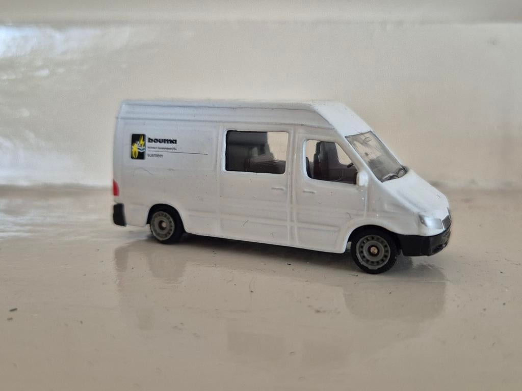 Miniatuur Mercedes-Benz Sprinter Bouma, Hobby en Vrije tijd, Modelauto's | 1:50, Ophalen of Verzenden, Gebruikt, Bus of Vrachtwagen