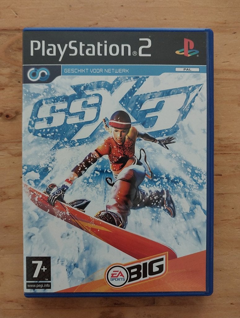 SSX 3 Playstation 2 PS2 PERFECTE DISC!, Spelcomputers en Games, Games | Sony PlayStation 2, 2 spelers, Ophalen of Verzenden, Zo goed als nieuw