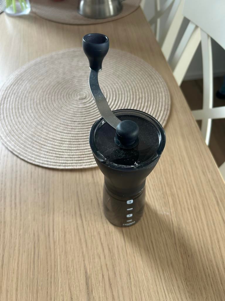 Hario slim koffiemolen, Ophalen of Verzenden, Gebruikt, Overige merken, Koffiemolen